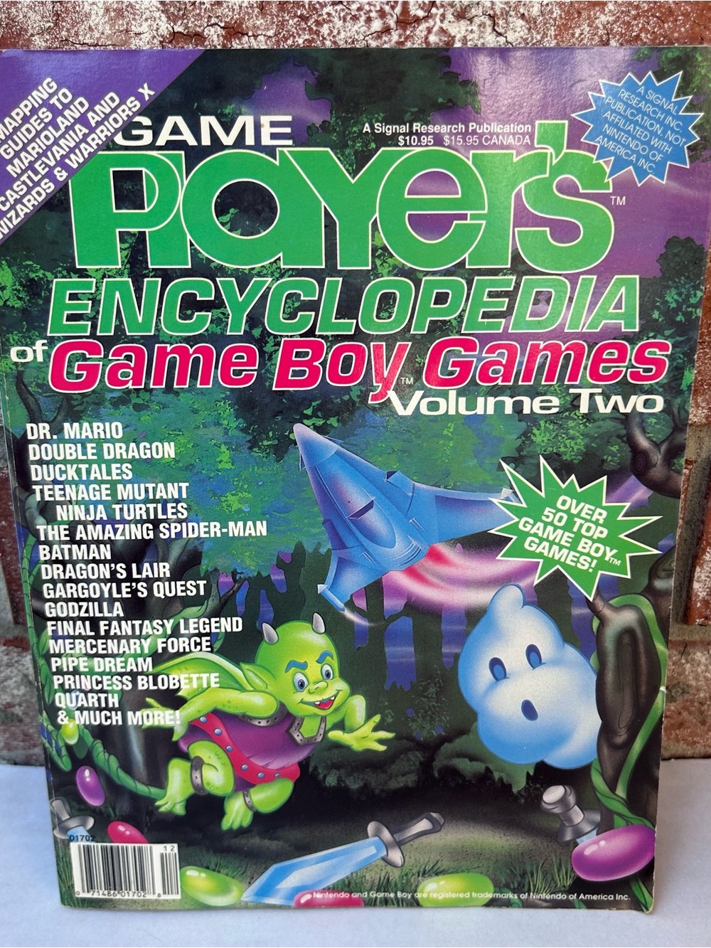 Game Players Encyclopedia Of Game Boy Games Volume 2 Vtg 1990 Nintendo Strategy